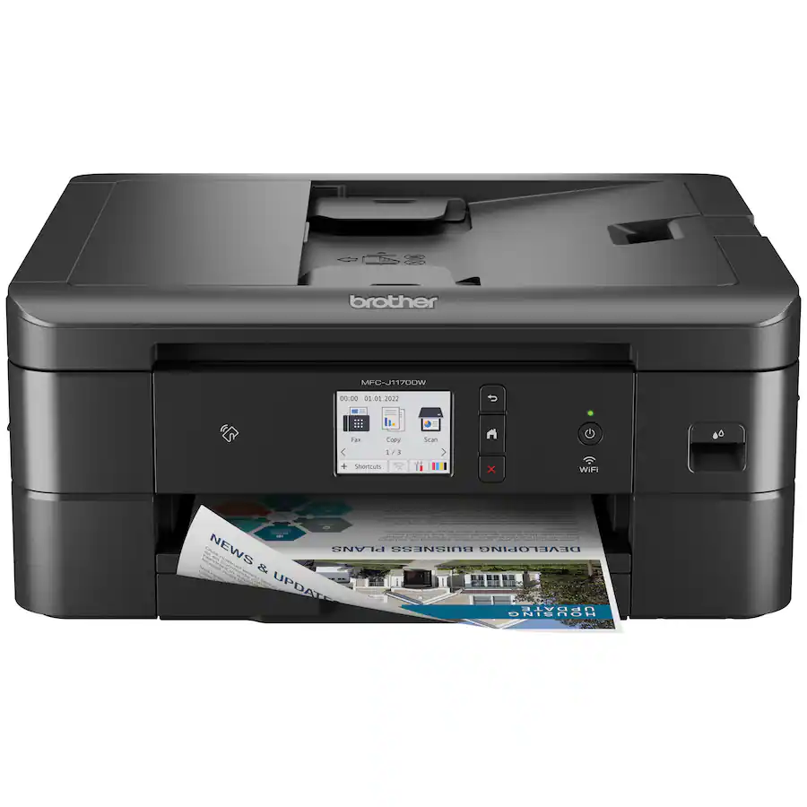 br n 1 Brother MFC-J1170DW Wireless Color Inkjet All-in-One Printer - Image 1